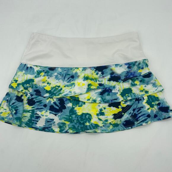 Lucky in Love Pants - LUCKY IN LOVE Tennis Skort Size S Ruffle Mini Athletic Skirt with Shorts